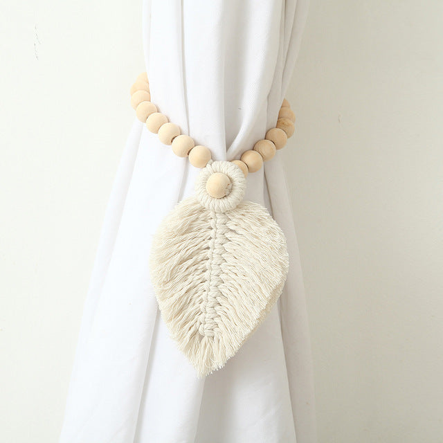 Macrame Room Decoration Curtain Tieback Rope